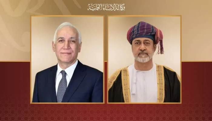 سلطان عمان به رؤسای جمهوری ارمنستان و مالت تبریک گفت
