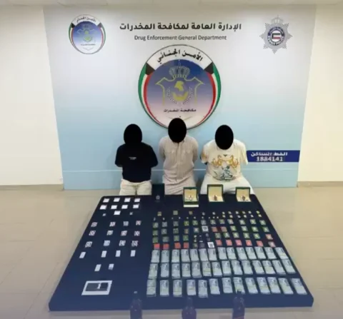 شکار الكبير للمخدرات في الكويت: مصادرة ذهب وأصول بقيمة 401,000 دينار