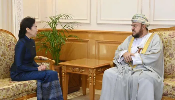 وداع سید اسعد با سفیر پادشاهی تایلند در عمان