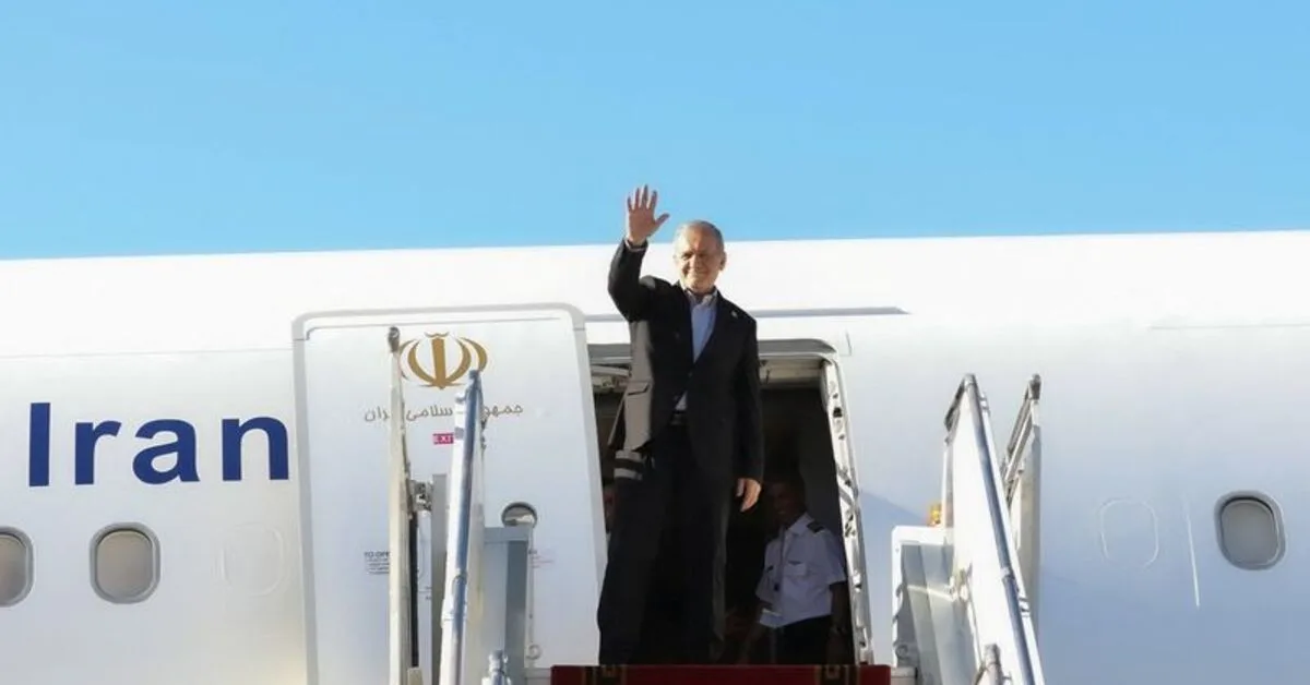 ایران به گفت‌وگوهای هرمز با ایالات متحده اشاره دارد