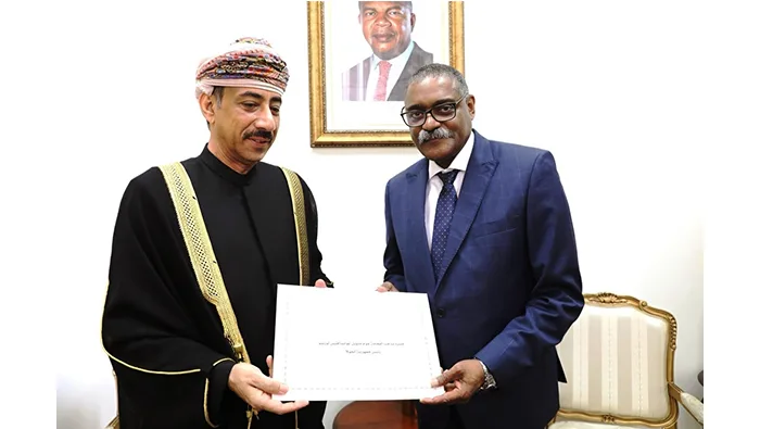 Presentation of the Credentials of the Ambassador of Oman to Angola