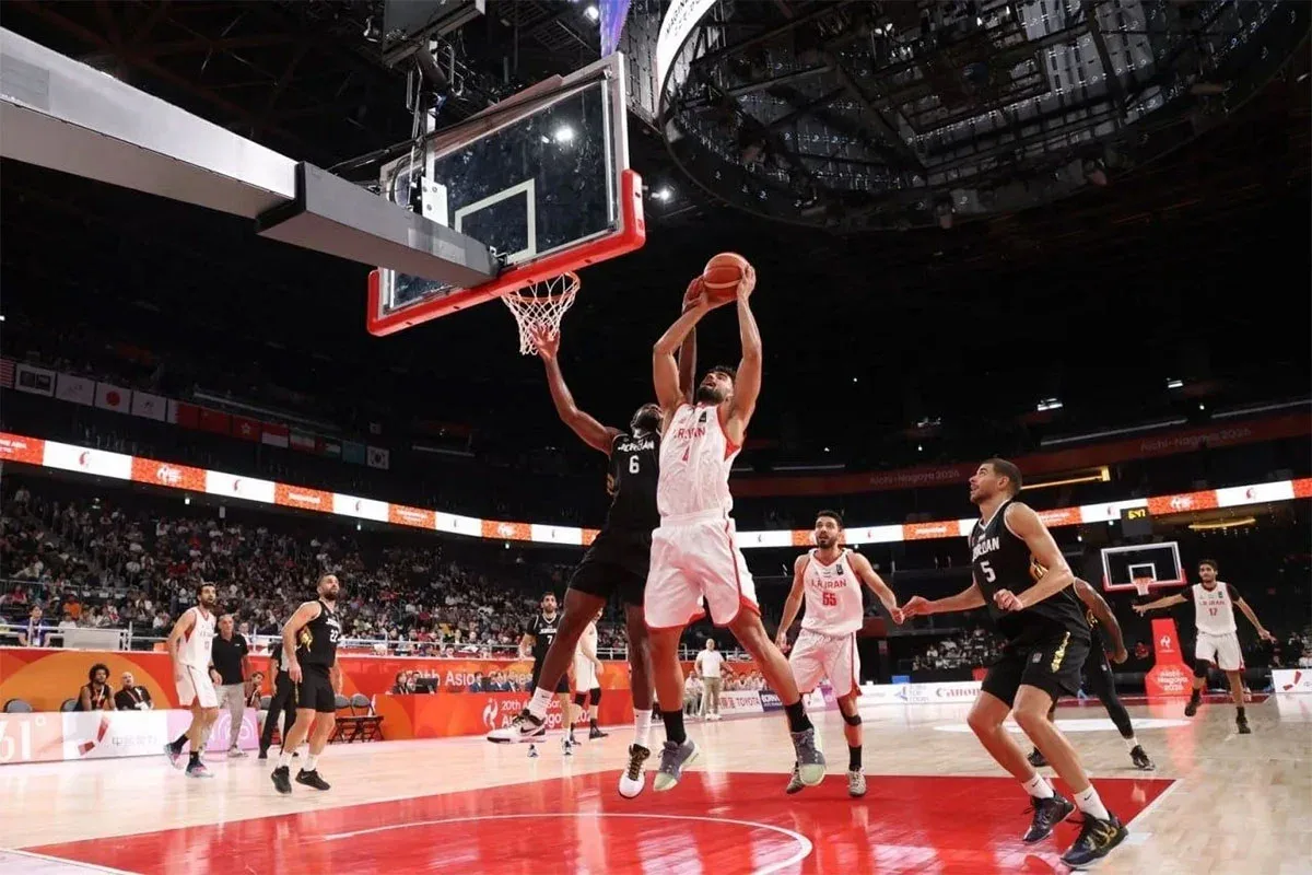 Iran's National Basketball Team Reaches Semifinals at Nagoya Asian Games