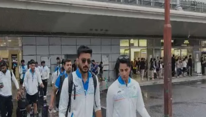 تیم کریکت مردان هند به ناگوا رسید و آماده دیدار با افغانستان در مرحله یک‌چهارم نهایی بازی‌های آسیایی
