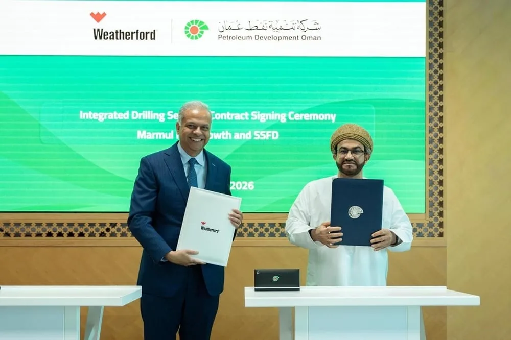 شرکت تنمیة نفط عمان بزرگترین قرارداد حفر را امضا کرد
