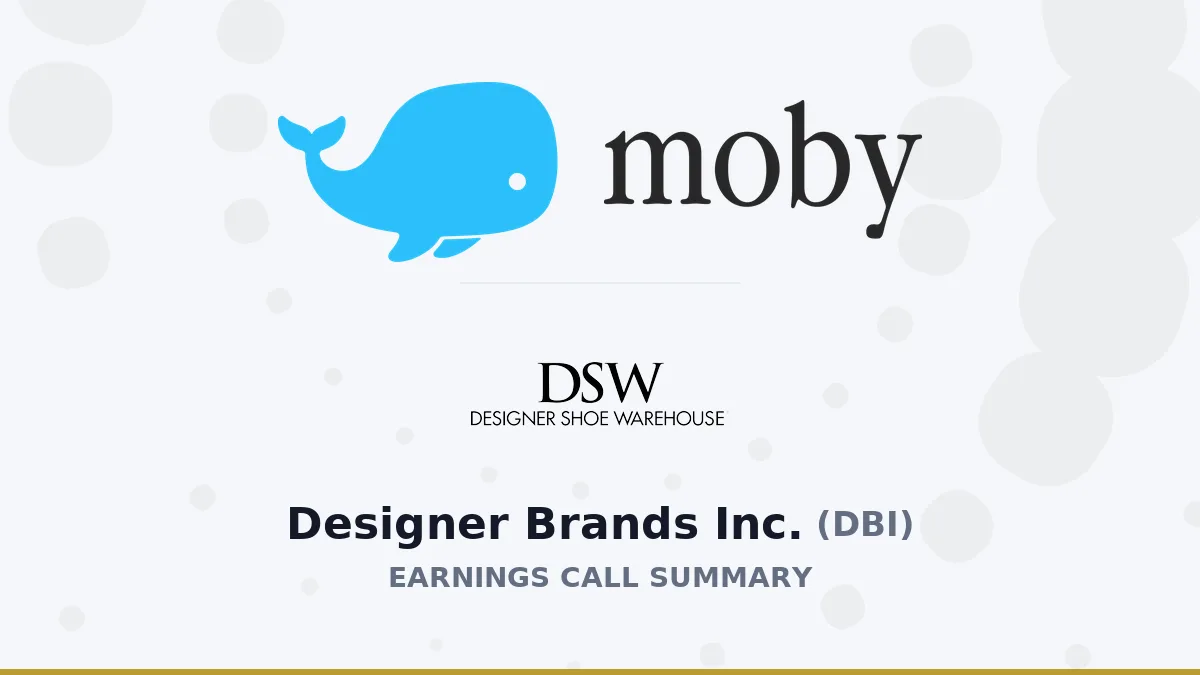 Designer Brands Inc. درخشش درآمدی Q2 2026 را جشن می‌گیرد