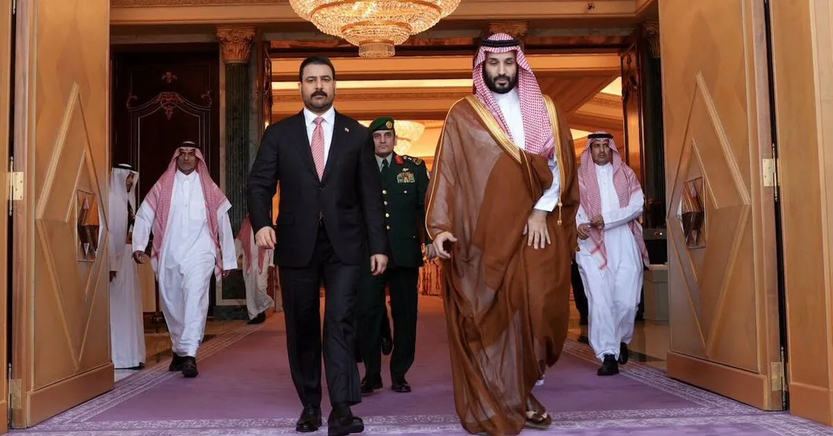 عراق و ولیعهد عربستان درباره امنیت گفتگو کردند