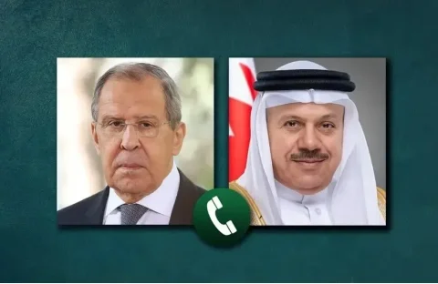 محادثات وزراء الخارجية الروسية والبحرينية حول إيران والمنطقة
