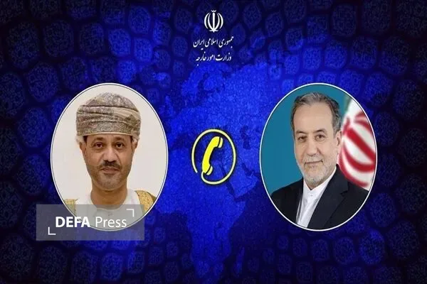 گفت‌وگوی وزرای خارجه ایران و عمان درباره تحولات منطقه