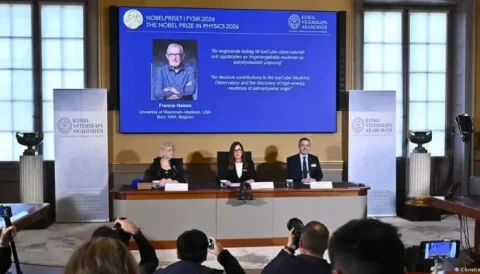 The Nobel Prize in Physics Awarded to Francis Halzen for Work on Neutrinos