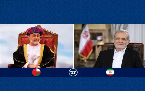 گفت‌وگوی مسعود پزشکیان با سلطان عمان در خصوص تقویت روابط