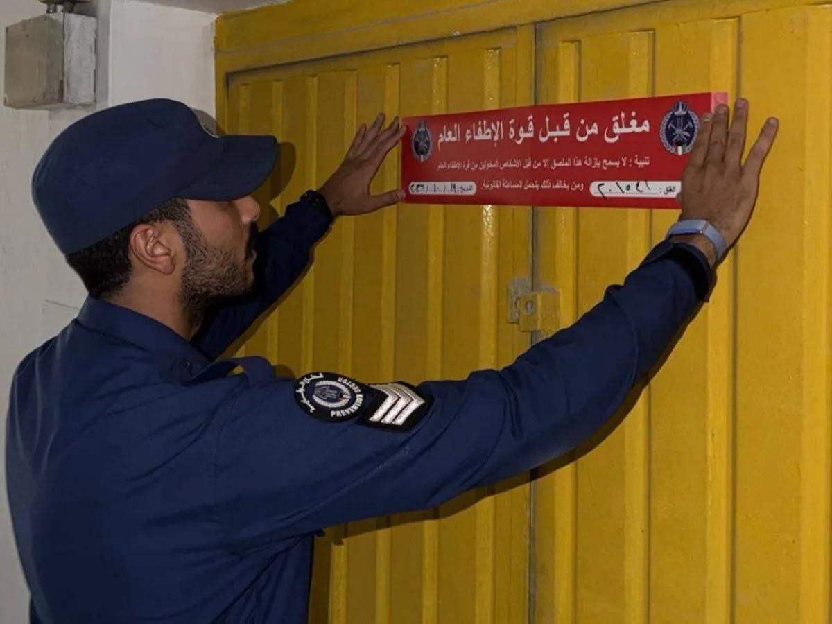 آتش‌نشانی کویت 111 مؤسسه را در بازرسی‌های Hawally تعطیل کرد