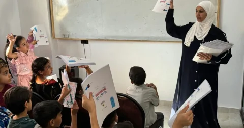 Egypt: A Palestinian Teacher Establishes a School for Displaced Gaza Children