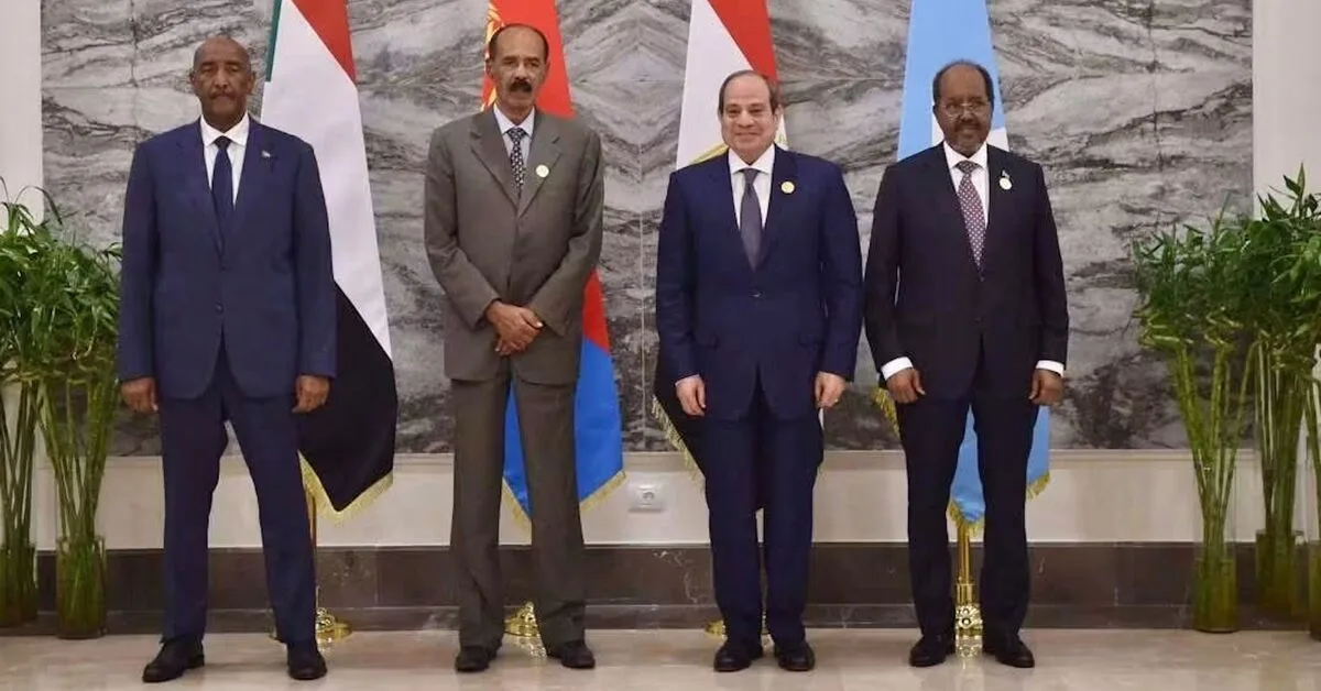 ملاقات رهبران مصر، اریتره، سومالی و سودان در بحبوحه تنش‌های اتیوپی