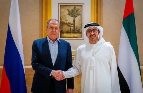 Phone Conversation Between Abdullah bin Zayed and Sergey Lavrov on Regional Developments
