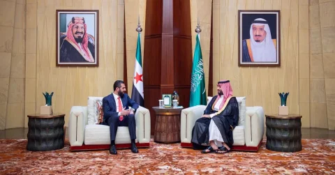 رئیس‌جمهور سوریه، احمد الشرع، به عربستان سعودی سفر کرد