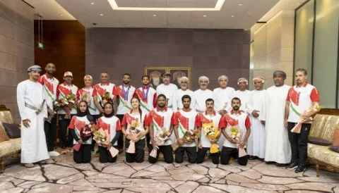 Oman's Athletics Team Returns Home After Winning Medals at the Asian Games