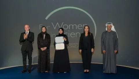 Dr. Sara Hamad Al-Araimi, Winner of the L'Oréal-UNESCO Regional Young Talent Award 2026