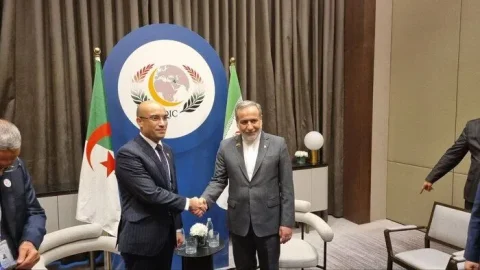 دیدار سید عباس عراقچی و سفیان شایب در بغداد درباره فلسطین و تحولات خلیج فارس