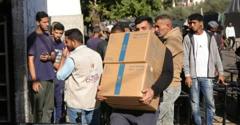 The World Food Program of the United Nations Announces Reduction of Food Aid to Gaza