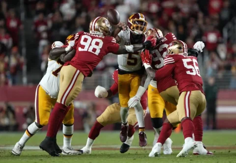 پیروزی سن فرانسیسکو 49ers برابر واشنگتن کماندرز در NFL