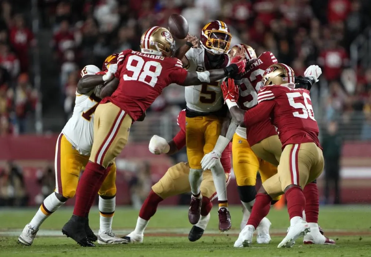 پیروزی سن فرانسیسکو 49ers برابر واشنگتن کماندرز در NFL